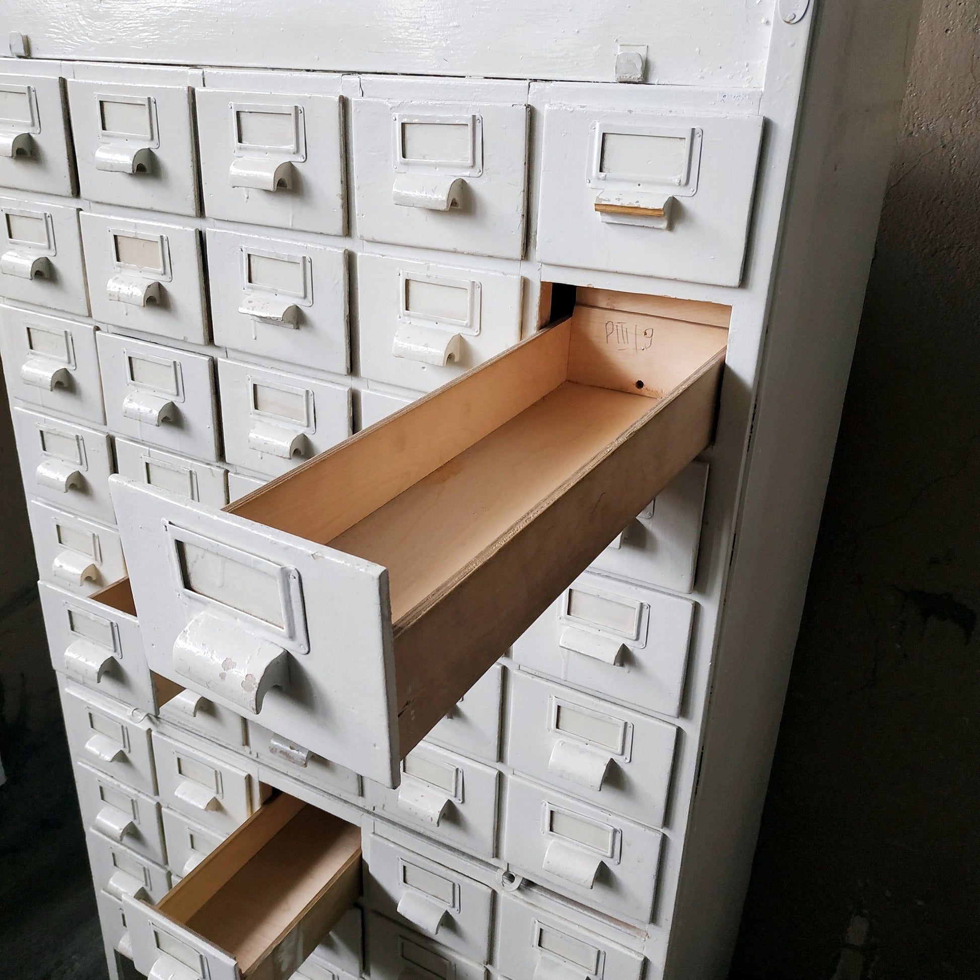 Vintage wooden drawer cabinet, file cabinet, Wooden file drawer furniture, Large Soviet wooden cabinet furniture industrial cabinet white