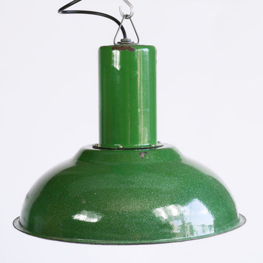 Antique pendant lighting industrial, soviet industrial lamp, green pendant light, USSR lamp vintage, Soviet light, pendant light fixture