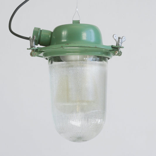 vintage USSR soviet_industrial soviet russian retro pendant metal lighting light lamp industrial Hanging green glass fixture factory chandelier ceiling bunker factory light Soviet Soviet_vintage Vintage_Soviet Soviet_industrial Soviet_lamp Soviet_light industrial_lamp Vintage_industrial Soviet_Union industrial_light glass_lamp industrial_pendant industrial_lighting Soviet_pendant vintage_lamp pendant_light green pendant